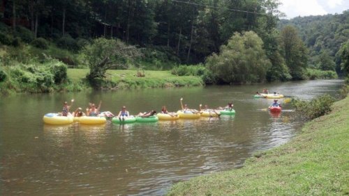 New River Tubing Near Boone, NC